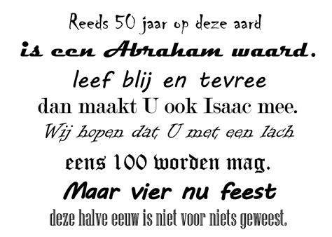 gedicht man 50 jaar|Verjaardags gedichten 50 jaar voor Abraham en Sarah